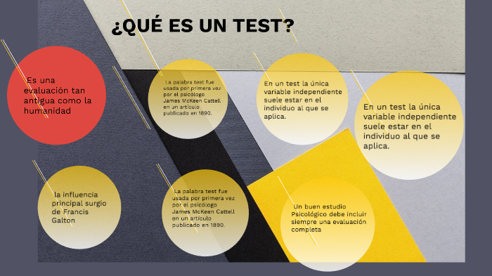 ¿ QuÉ Es Un Test By Magda Rodriguez On Preziemk 0881