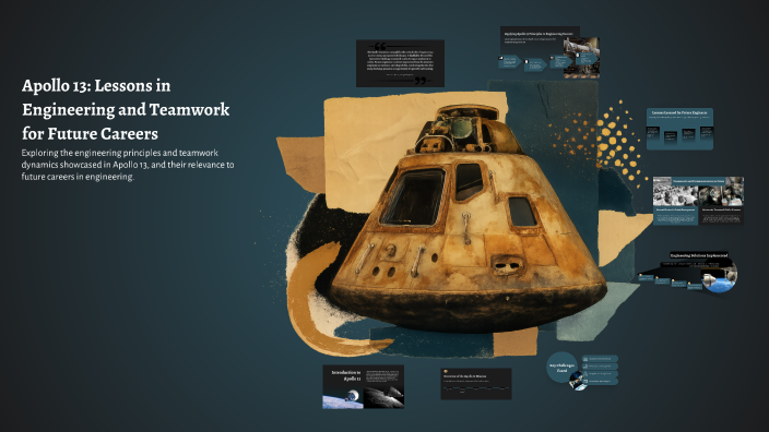 Apollo 13: Lessons in Engineering and Teamwork for Future Careers by ...