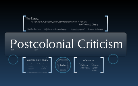 Post Colonial Criticism by Sheila Clark on Prezi