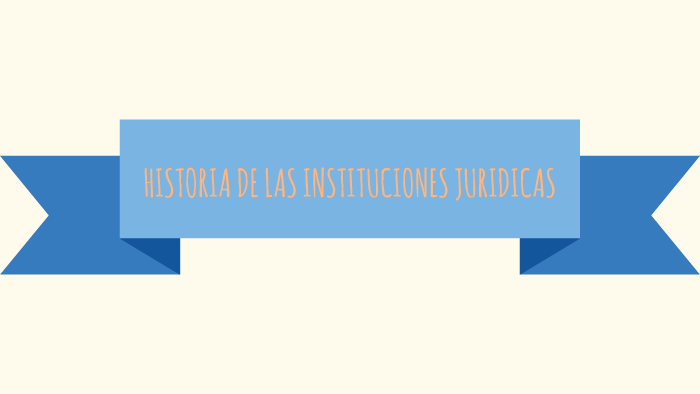 Historia De Las Instituciones JurÍdicas By Karla Ortiz 9254