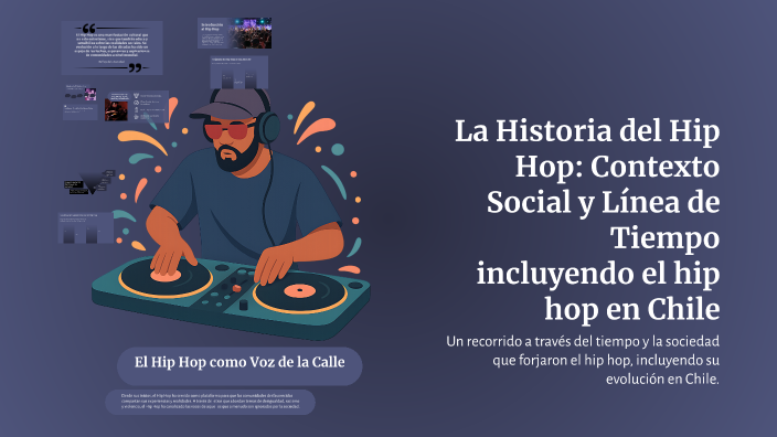 La Historia del Hip Hop: Contexto Social y Línea de Tiempo incluyendo ...