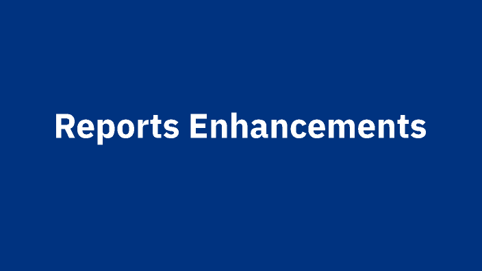 Reports Enhancements By Mohamed Lashin On Prezi
