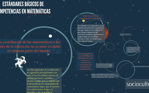 ESTÁNDARES BÁSICOS DE COMPETENCIAS EN MÁTEMÁTICAS by NILSON PRECIADO on ...