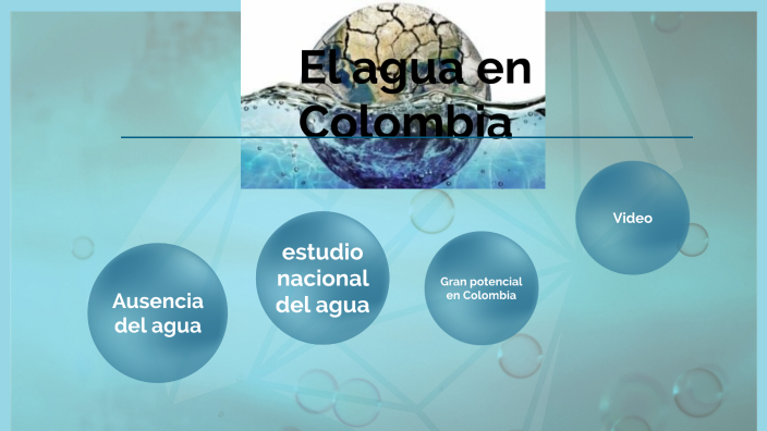 EL AGUA EN COLOMBIA By Ximena Fernandez Clavijo