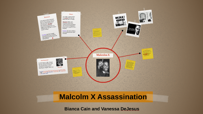 Malcolm X Assassination By Bianca Lauren