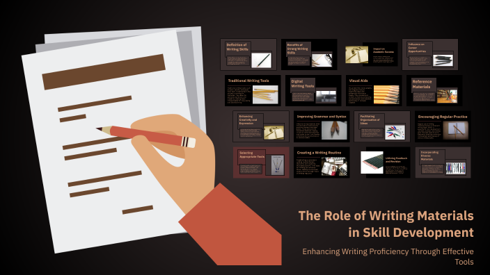 The role of writing materials for developing writing skills by Josell ...