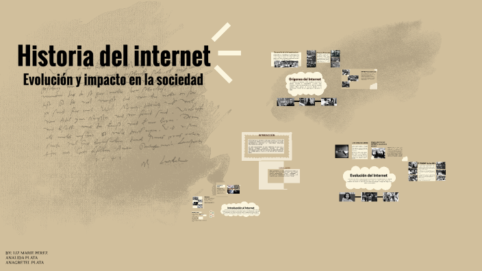 Historia del internet by analida plata on Prezi