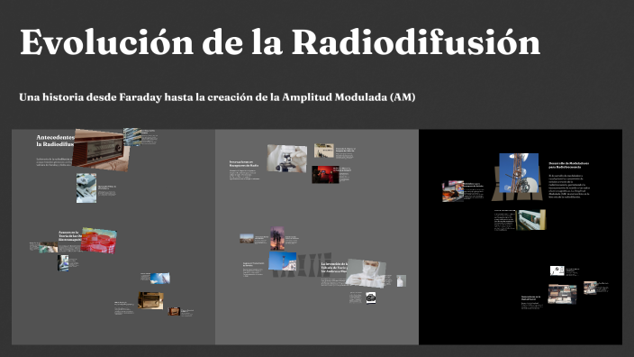 Evolución de la Radiodifusión by Axel Alejandro Rondón Moreno on Prezi
