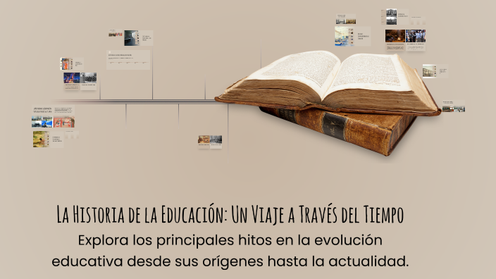 La Historia de la Educación: Un Viaje a Través del Tiempo by Moises ...