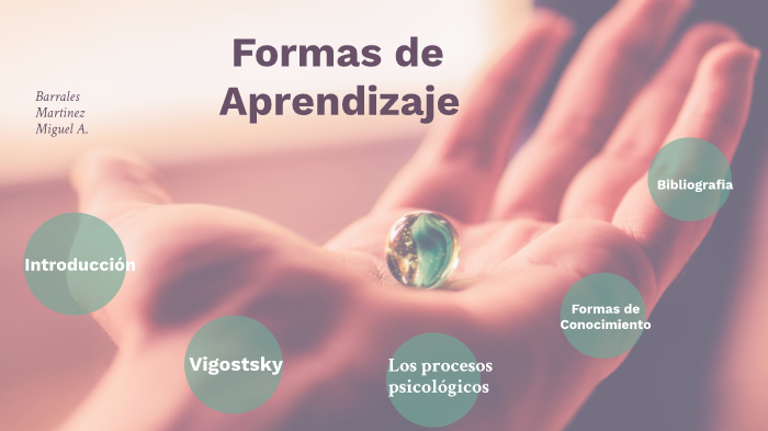 Formas de Aprendizaje by Daniela Limón on Prezi