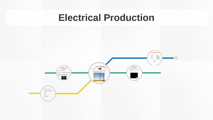 Electrical Production by dan lin