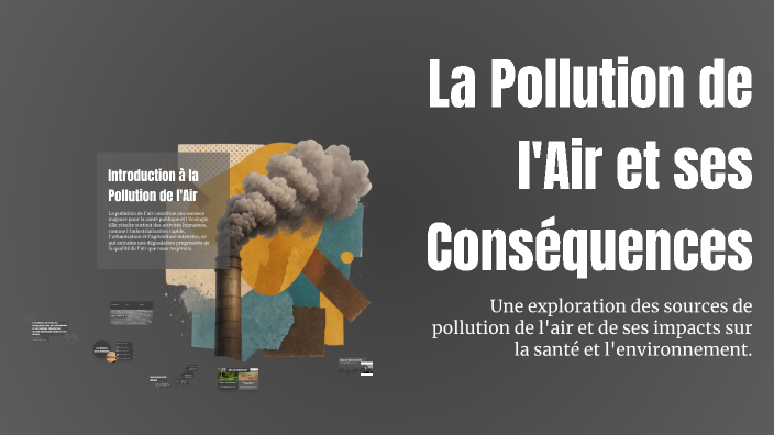 La Pollution de l'Air et ses Conséquences by Niama Niama on Prezi
