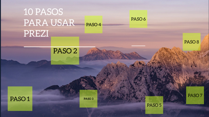 10 PASOS PARA USAR PREZI by Elene Vero BM on Prezi