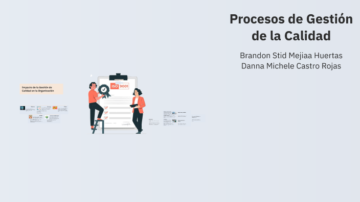 Procesos de Gestión de la Calidad by Danna Michelle on Prezi