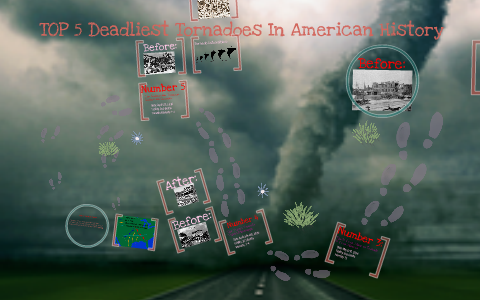 Top 5 deadliest tornadoes in American history by james spota on Prezi