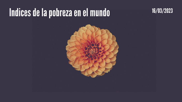 Los índices de la pobreza en el mundo by Asina Nicolle Perez Salvador ...
