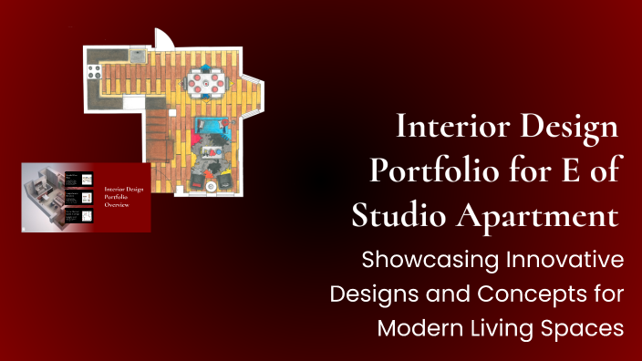 Interior Design Portfolio for E of Studio Apartment by studio flux on Prezi
