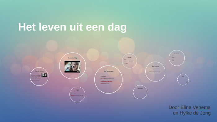 Het leven uit een dag by Hylke de Jong on Prezi