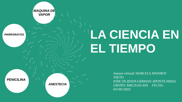 La ciencia en el tiempo by Jose De Jesus German Aponte Mejia on Prezi
