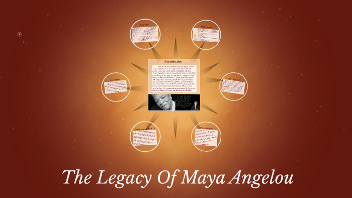 The Legacy Of Maya Angelou by Angel Humphries