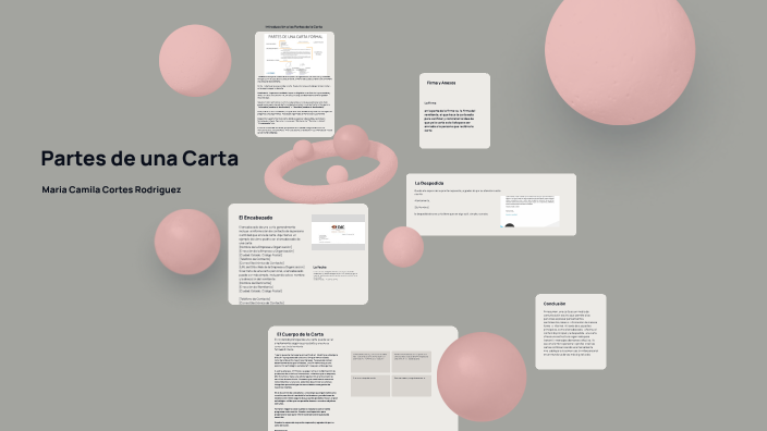 Estructura de una Carta by camila cortes on Prezi