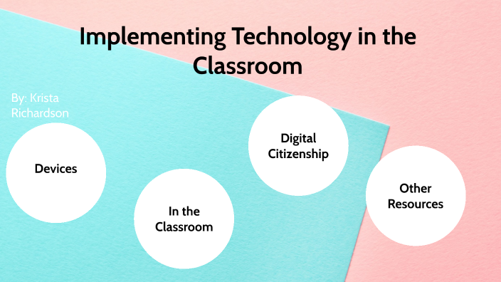 Implementing Technology in the Classroom by Krista Richardson on Prezi