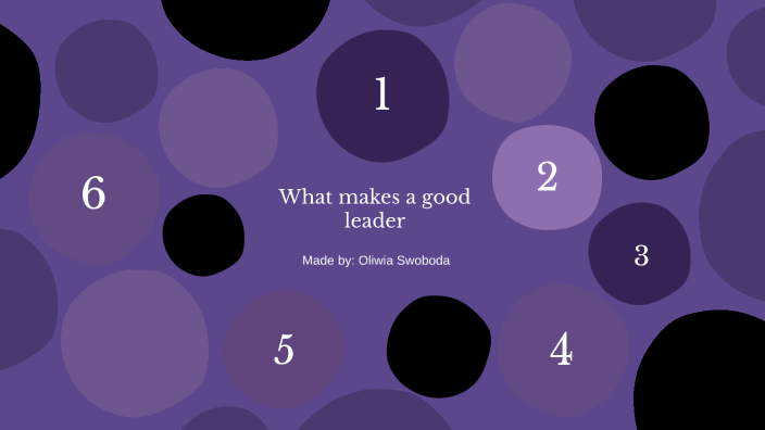 Qualities of a Leader by oliwia swoboda on Prezi