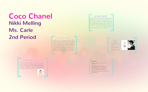 coco chanel prezi