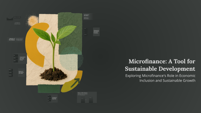Microfinance: A Tool for Sustainable Development by Maria Nihad Derbal ...