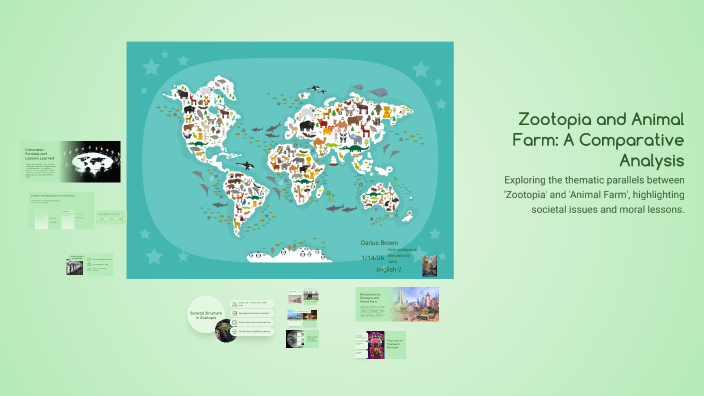 Zootopia and Animal Farm: A Comparative Analysis by Darius Brown on Prezi