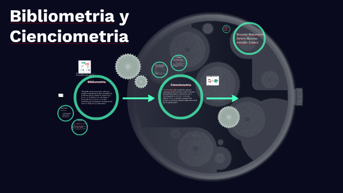 Bibliometria y Cienciometria by Jennifer Gomez on Prezi