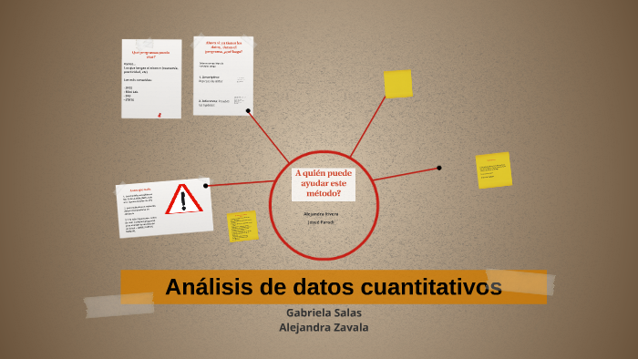 Análisis de datos cuantitativos by alejandra zavala on Prezi