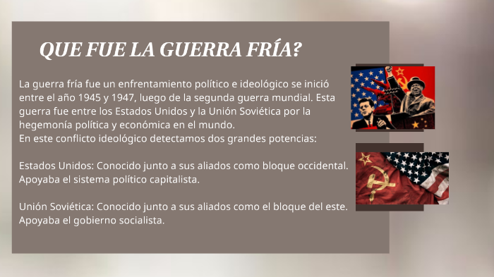 GUERRA FRÍA by didimo velasquez on Prezi Next