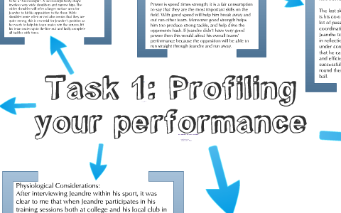 Task 1:Profiling your performance by Jake Cleverley on Prezi