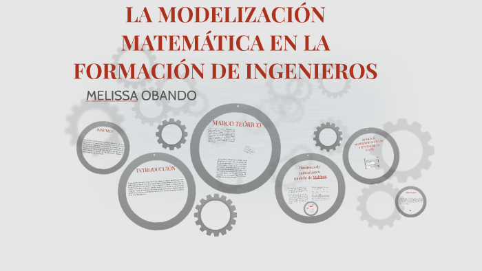 LA MODELIZACIÓN MATEMÁTICA EN LA FORMACIÓN DE INGENIEROS by melissa ...