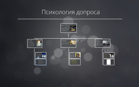 Психология допроса презентация