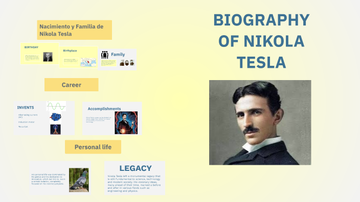 BIOGRAFÍA DE NIKOLA TESLA by Marco Adell Torres on Prezi