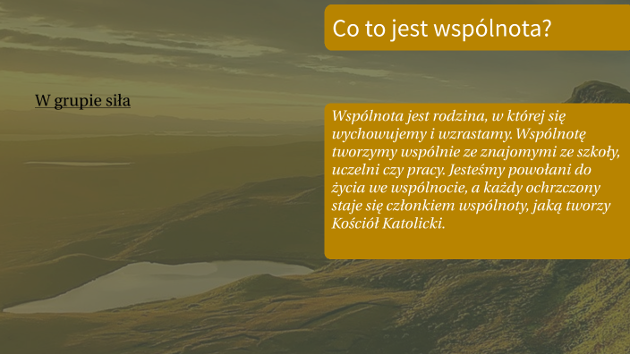 Katecheza 41. Pierwsze wspólnoty chrześcijańskie by Krzysztof Baran on ...