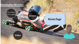 street luge helmet