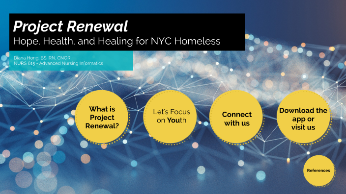 Project Renewal: Hope, Health, and Healing for NYC Homeless - Diana ...