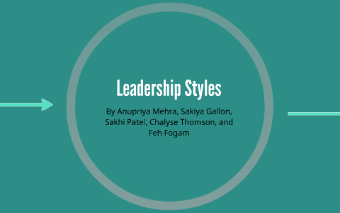 Leadership Styles by Priya Mehra on Prezi