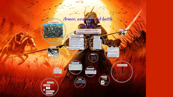 Armor, weapons, and battle tactics for Samurai by eric salhaney on Prezi