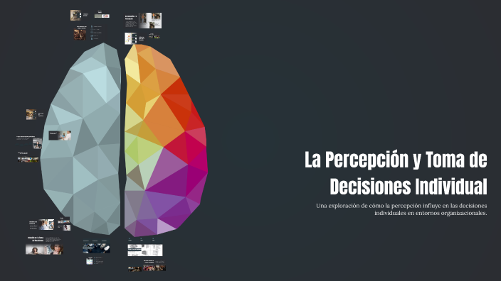 La Percepción y Toma de Decisiones Individual by Sarahy Beatriz Cruz on ...