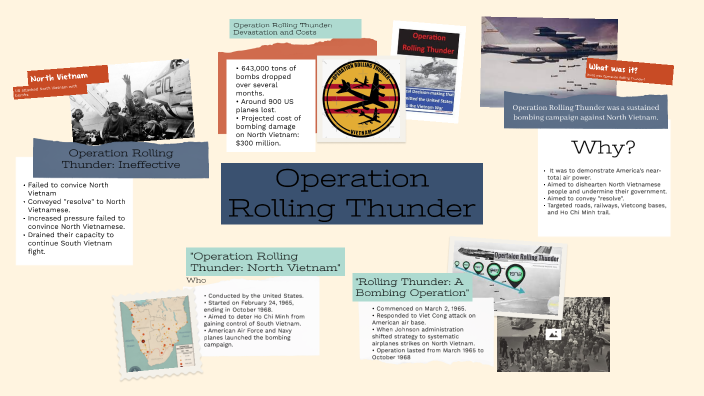 Operation Rolling Thunder by Caeley Colgan on Prezi
