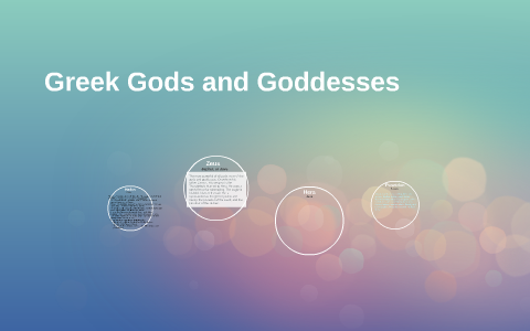 Greek Gods and Goddesses by Kay Ro on Prezi