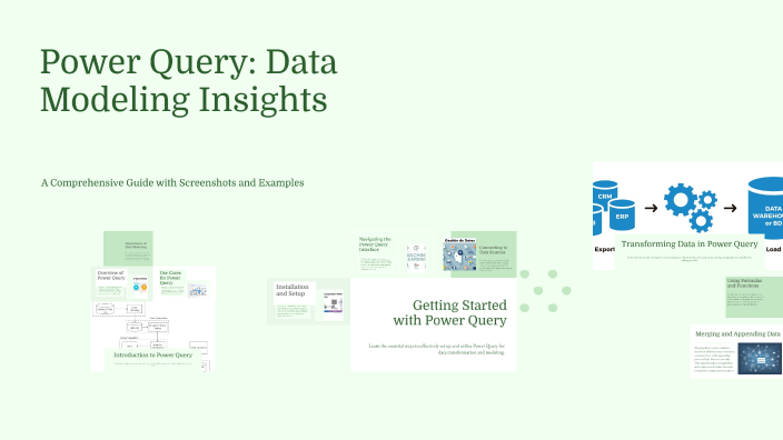 Power Query: Data Modeling Insights by Soft Skill on Prezi