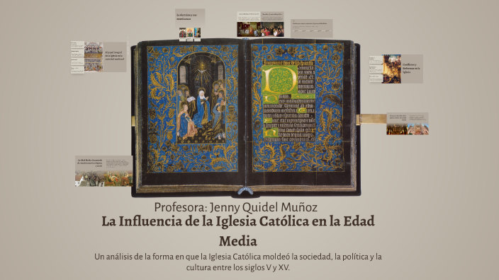 La Influencia de la Iglesia Católica en la Edad Media by Jenny Quidel ...