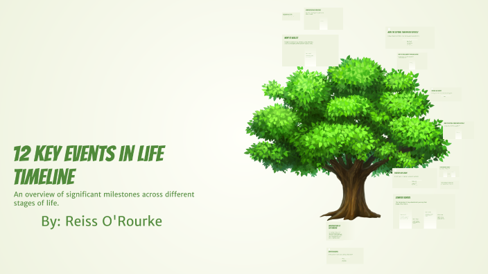 12 Key Events in Life Timeline by Reiss O'Rourke on Prezi