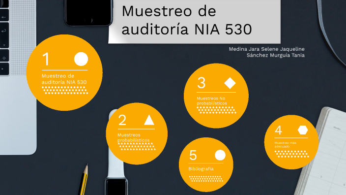 Muestreo de auditoría NIA 530 by SELENE JAQUELINE MEDINA JARA on Prezi