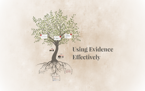 Using Evidence Effectively by Olivia Richard on Prezi